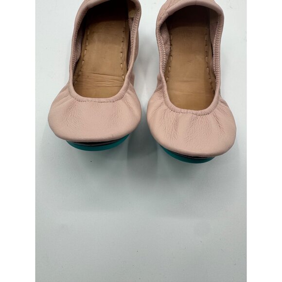Tieks By Gavrieli Ballet Flats Pink Leather Size 7 Foldable - Picture 2 of 11
